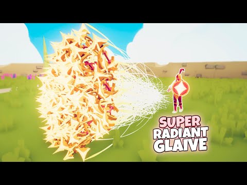 SUPER RADIANT GLAIVE vs EVERY FACTION | TABS Modded Gameplay