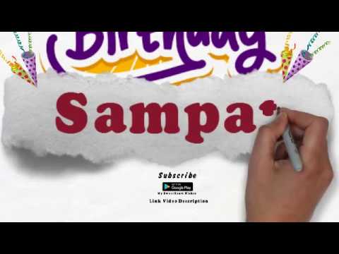 Happy Birthday Sampat