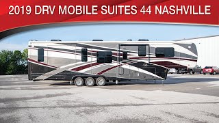 A preview image of the linked video showcasing 2019 DRV Mobile Suites 44 Nashville