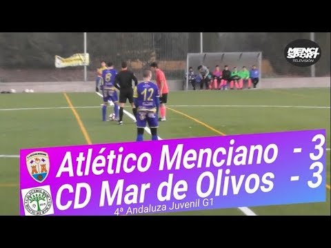 Mencisport TV || Atlético Menciano 3-3 CD Mar de Olivos (4ª  Andaluza Juvenil Gr.1)