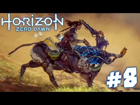 DESERT ROBOTS!!! - Horizon Zero Dawn Walkthrough | Part 8 (PS4) HD