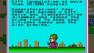 SimCity SNES - "Leveling Up" Demonstration