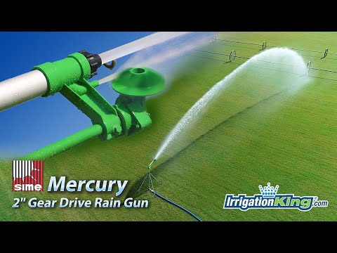 Sime Mercury 2" Gear Drive Rain Gun Sprinkler