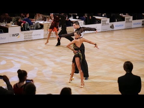 Claudiu Ana - Lucija Nemarnik, CRO | GoldstadtPokal 2018 - WDSF Youth LAT - SF PD