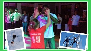 Dance Off Champions & Trapeze Day! | Flippin' Katie