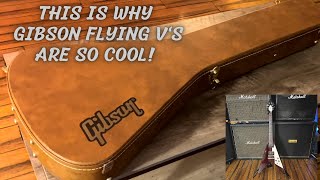 Video thumbnail for This Is Why Gibson Flying V's Are So Cool! - 2018 Gibson V Review And Demo by Marty5150
