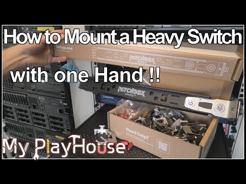 Mounting Heavy Switch is Easy with PATCHBOX - 1390