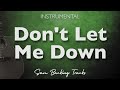 Don't Let Me Down - Joy Crookes (Acoustic nstrumental)