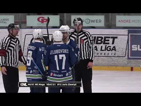 Optibet hokeja līga: HK Mogo/LSPA - HK Prizma/IHS. Spēles labākie momenti (21.11.2020)