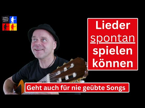 Spontan Lieder auf der Gitarre mitspielen können| Autodidaktisch Gitarre lernen