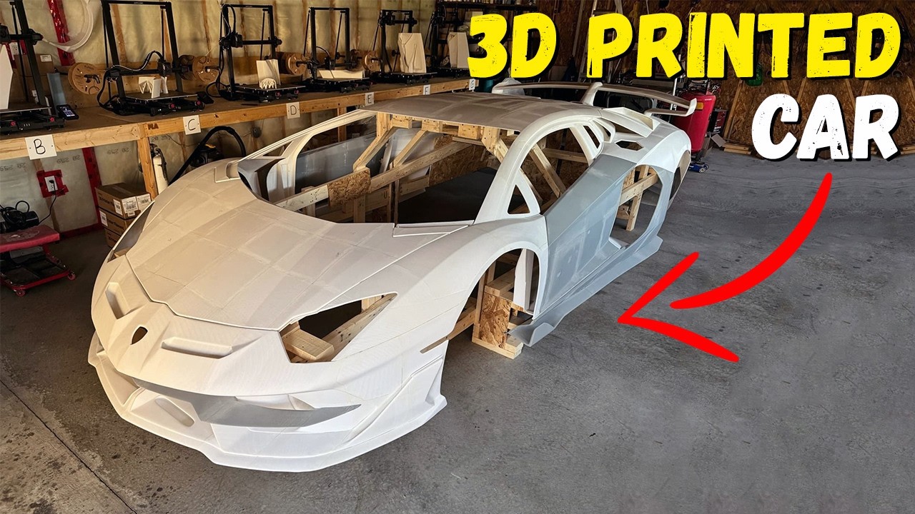 How To 3D Print Supercar On 3D Printer 🔥 3D Printing Car Parts