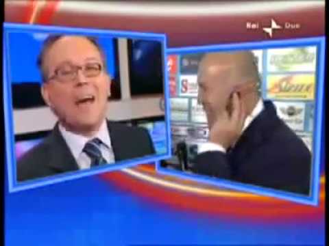 Lite tra Walter Zenga ed Enrico Varriale