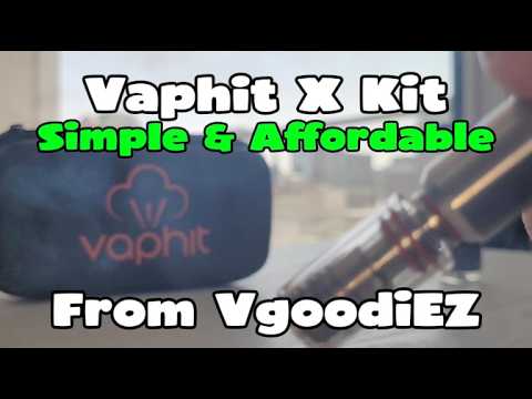 Vaphit X Kit - By VgoodiEZ - Walkthrough