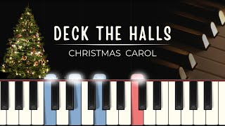 Deck the Halls (MIDI + piano sheets + synthesia tutorial )
