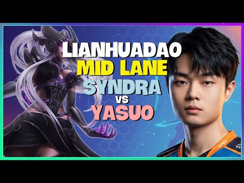 LianHuaDao Grandmaster Mid Lane Syndra Mastery Full Super Server Outplay Engsub