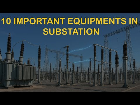 10 Important Substation Equipment Explained in 10 Minutes |