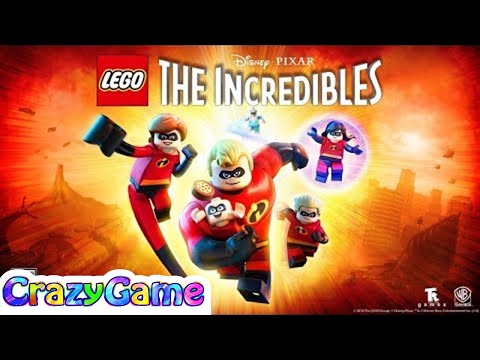 The Incredibles 2 Full Game Movie - Lego The Incredibles All Cutscenes - Best Action Cartoon Movie