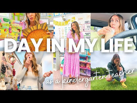DAY IN MY LIFE | chatty grwm, kindergarten teacher, lesson prep