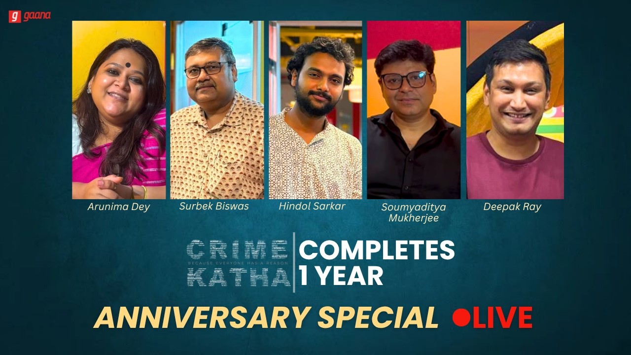 Crime Katha |  Year Anniversary Special | Live Discussion | Mirchi Bangla