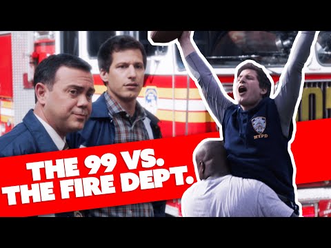 Best of the Nine-Nine VS The Fire Department | Brooklyn Nine-Nine | Comedy Bites