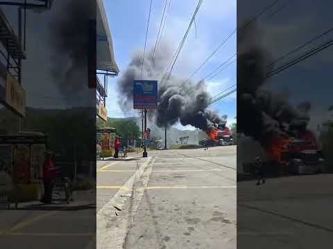 Trailer alza fuego Quebrada Ganado, Garabito, Puntarenas.
