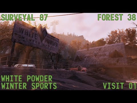 Fallout 76 Surveyal Project 87 - Forest 38 - White Powder Winter Sports