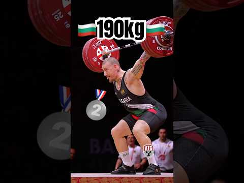 Hristo Hristov (110kg Bulgaria) 190kg snatch 2026 European #weightlifting Championships #slowmotion