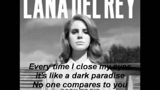 Lana Del Rey - Dark Paradise Lyrics