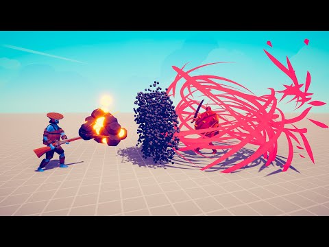 GOD BLUNDERBUSS vs EVERY UNIT ► Totally Accurate Battle Simulator TABS