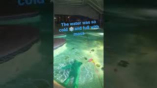 abandoned indoor swimming pool 🏊