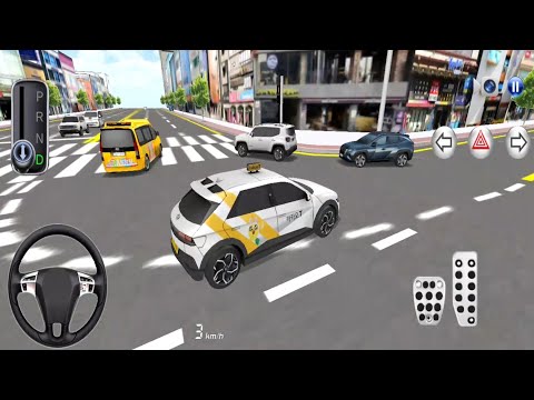 Blue Jumping Car Mercedes G65 Racing Games - 3D Driving Class Simulation - Android Gameplay