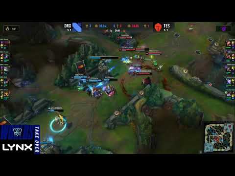 The latest First Blood in Worlds History | DRX vs TES | Final Game of Groupstage | Worlds 2020