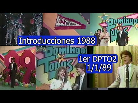 0400 Primer DPTO2 1989: Resumen Introducciones de 1988 - Domingo Para Todos, 1 de Enero 1989