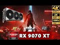 RADEON RX 9070 XT FSR 4 Performance Test On 10 Games 1080p HD 1440p 2K 2160p 4K