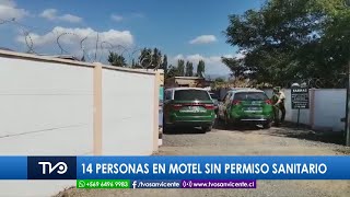 14 Personas sin permiso sanitario en Motel Sanvicentano