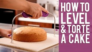 How to Level and Torte a Cake from Wilton