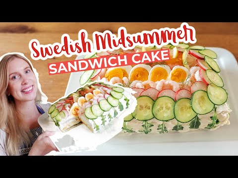 Smörgåstårta (Swedish Sandwich Cake)