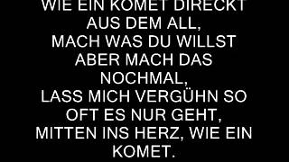 Dj Ötzi - Wie Ein Komet ( Offizielles Video ) Lyrics