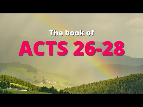 Acts Audio Bible | Chapter 26-28 | Paul Shipwrecked