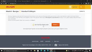 ücretsiz bir şekilde uçak rezervasyon nasıl yapılır. ve pegasus'dan nasıl rezerv