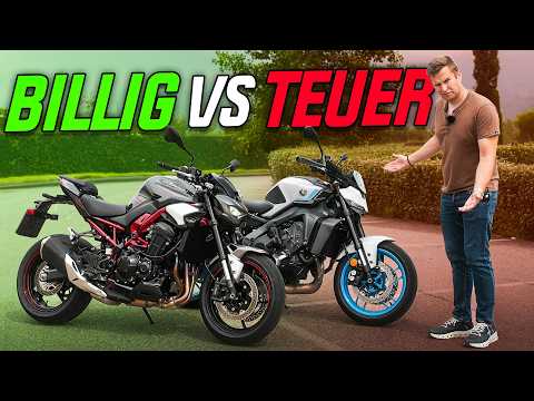 YAMAHA MT 09 2025 VS KAWASAKI Z900 2025