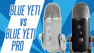 Video thumbnail for Blue Yeti v Blue Yeti Pro USB Microphone Head To Head Comparison by Music Repo