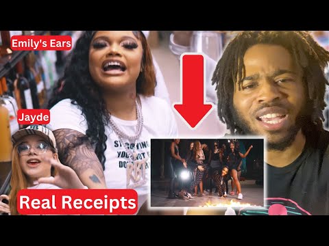 Emily's Ears Feat. Jayde - Real Receipts *YANNI AND BROOKLYN DISS* (Official Music Video) REACTION
