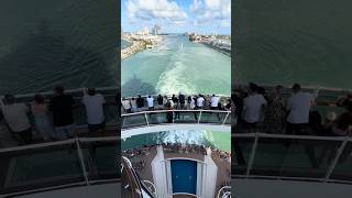 MSC Seaside cruising out of Miami