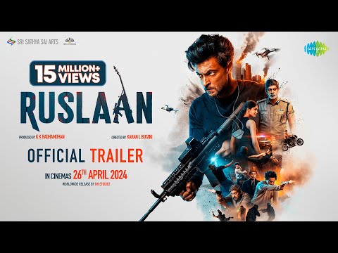 Ruslaan Official Trailer | Aayush Sharma, Jagapathi Babu, Sushrii | Karan B | Radhamohan | 26th Apr