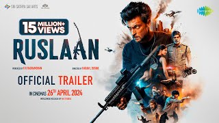 Ruslaan Official Trailer  Aayush Sharma Jagapathi 
