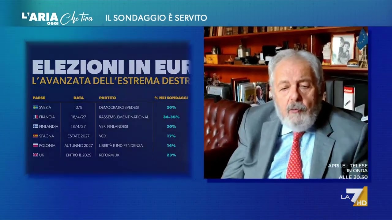 Sondaggi elezioni in Europa, Mannheimer: "L'estrema destra potrebbe vincere in Francia"