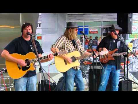 BRIT STOKES, JUSTIN ZIMMER, JERRY LEE COMBS live at the Bost Harley Davidson 4th Annual Bike Show