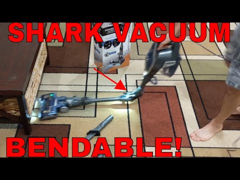 SHARK FOLD-ABLE VACUUM Model  UV330 DEMONSTRATION