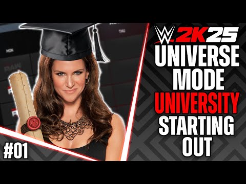 YOUR PERFECT WWE 2K25 UNIVERSE MODE GUIDE | Where Do I Start? | #01